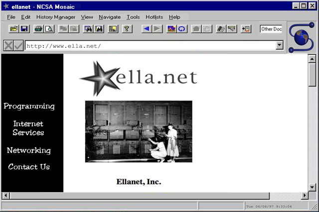 ellanet - classic mosaic 1997